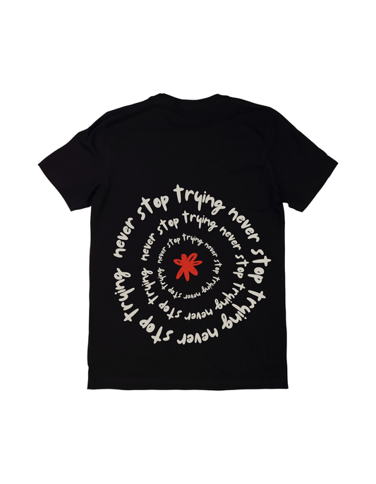 Never stop T-shirt